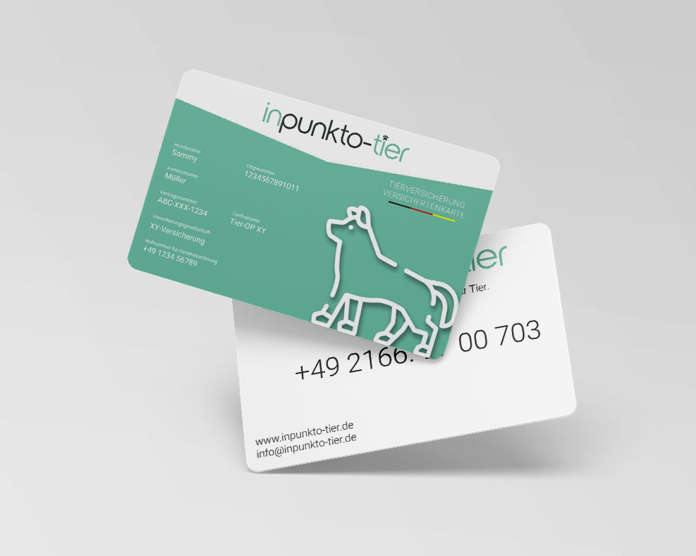 inpunkto-tier Versicherungskarte Hunde